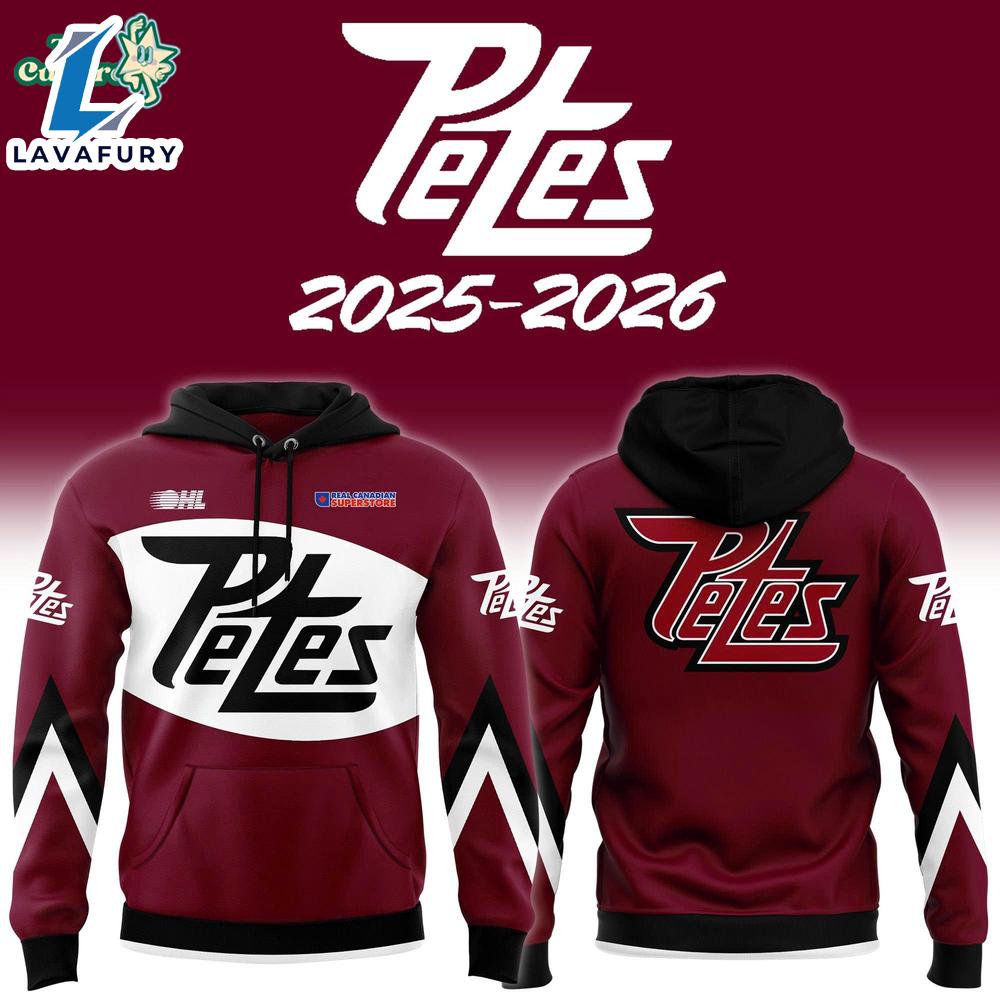 Peterborough Petes 2026 New Hoodie For Man And