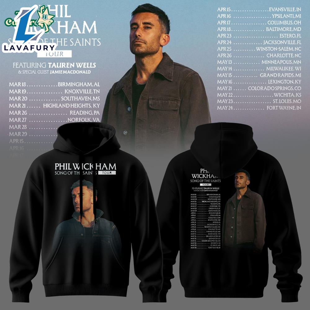 Phil Wickham – Song of the Saints Tour 2026 Hoodie For Man And