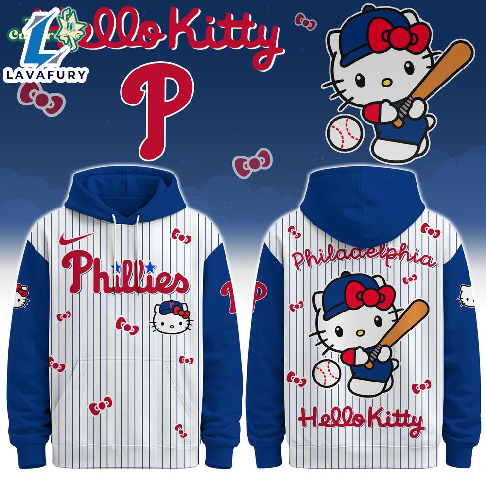 Philadelphia Phillies Hello Kitty Special Edition Fan Hoodie For Man And