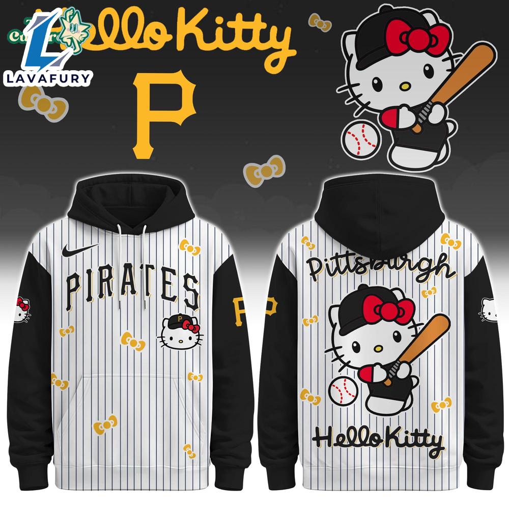 Pittsburgh Pirates Hello Kitty Special Edition Fan Hoodie For Man And