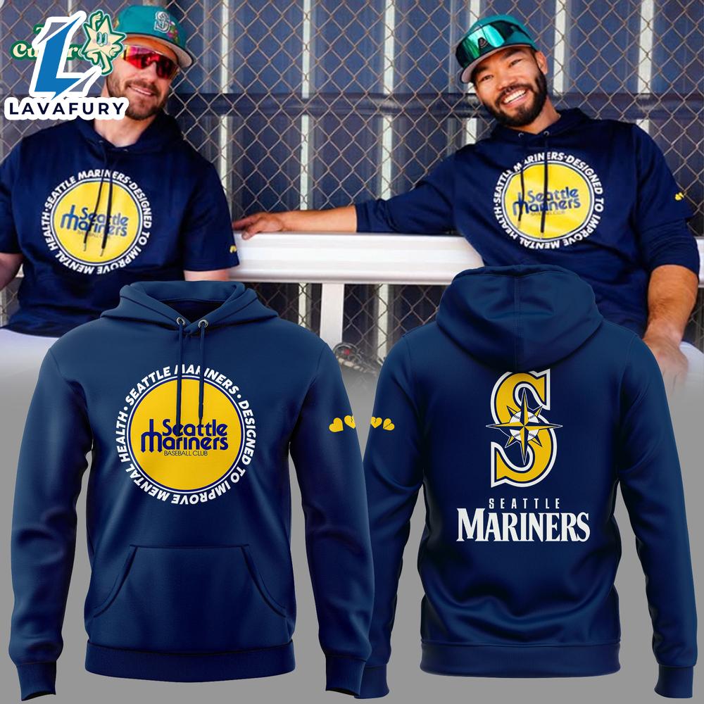 Seattle Mariners Mental Health Awareness Limited Hoodie – Fan Edition For Man And