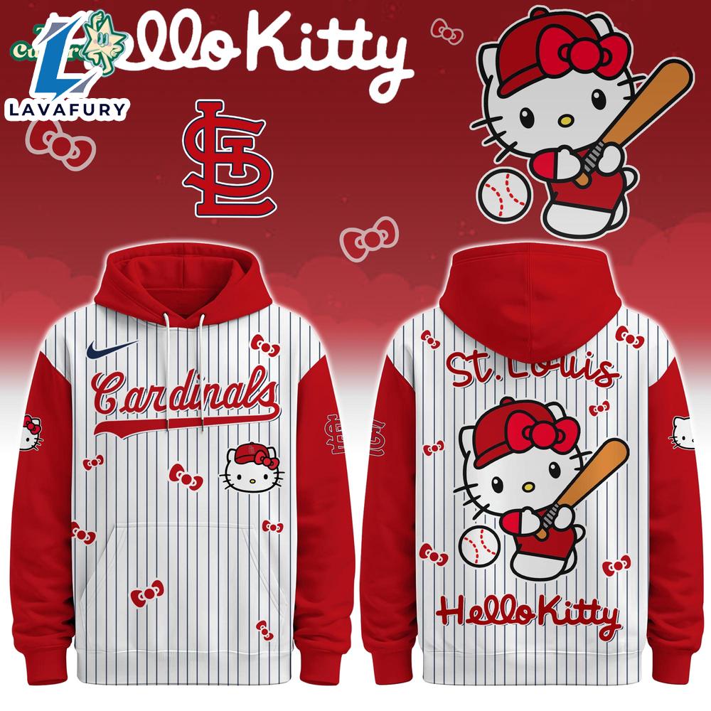 St. Louis Cardinals Hello Kitty Special Edition Fan Hoodie For Man And