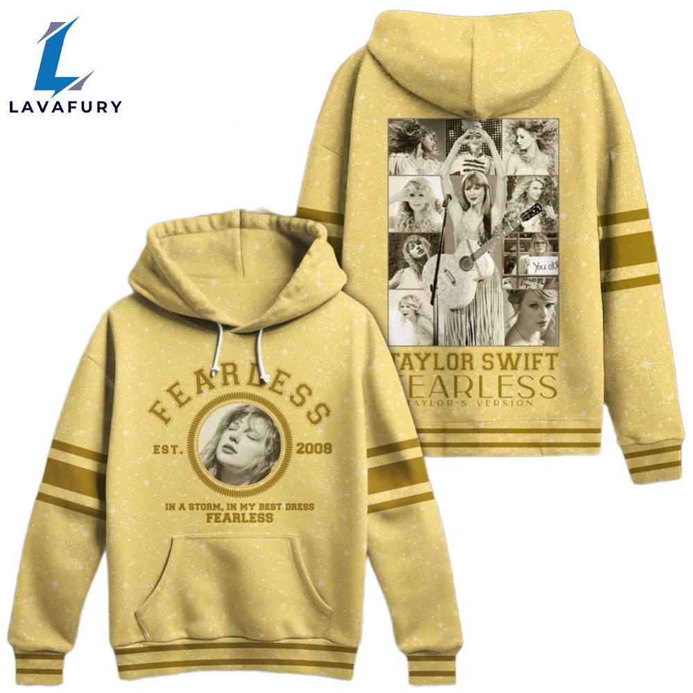 Taylor Swift Fearless Taylor's Version Era 3D Hoodie Shirt