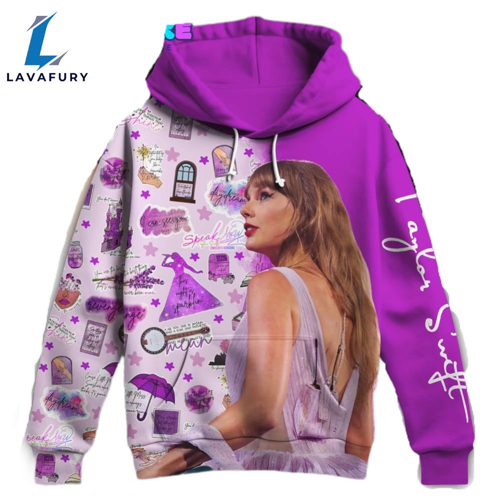 Taylor Swift Speak Now Taylor's Version 3D Hoodie Shirt