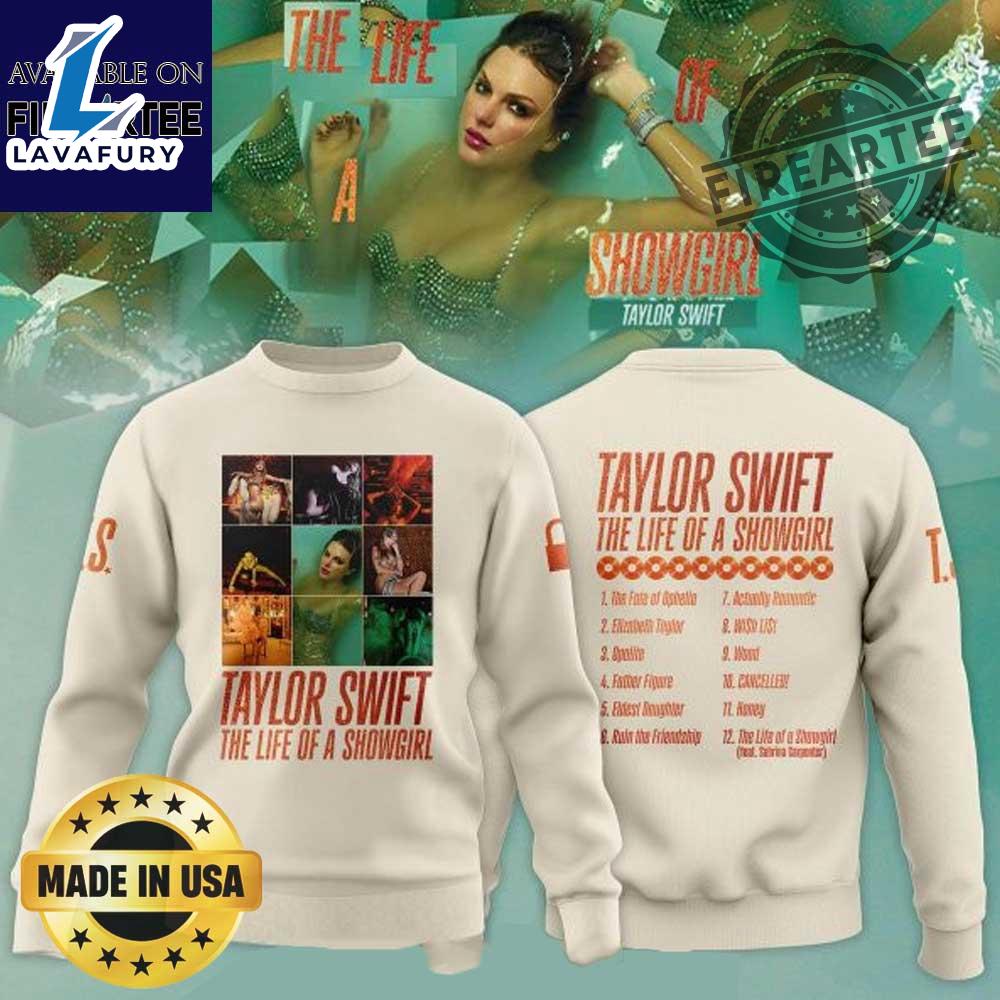 For Fans Taylor Swift The Life Of A Showgirl Album 2025 Tshirt Sweatshirt