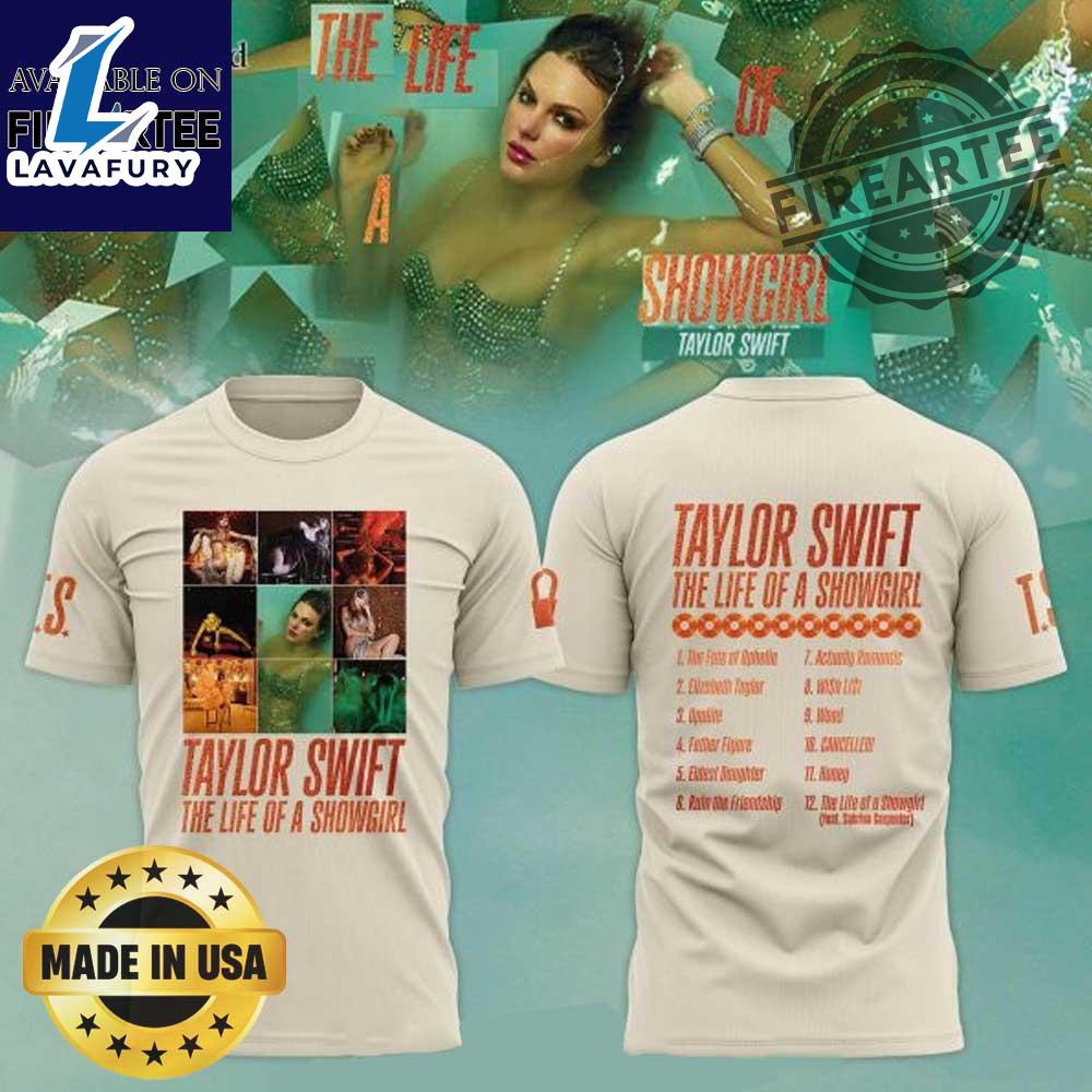 For Fans Taylor Swift The Life Of A Showgirl Album 2025 Tshirt