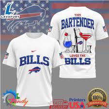 This Bartender Loves The Buffalo Bills Cocktail Tshirt For Man And