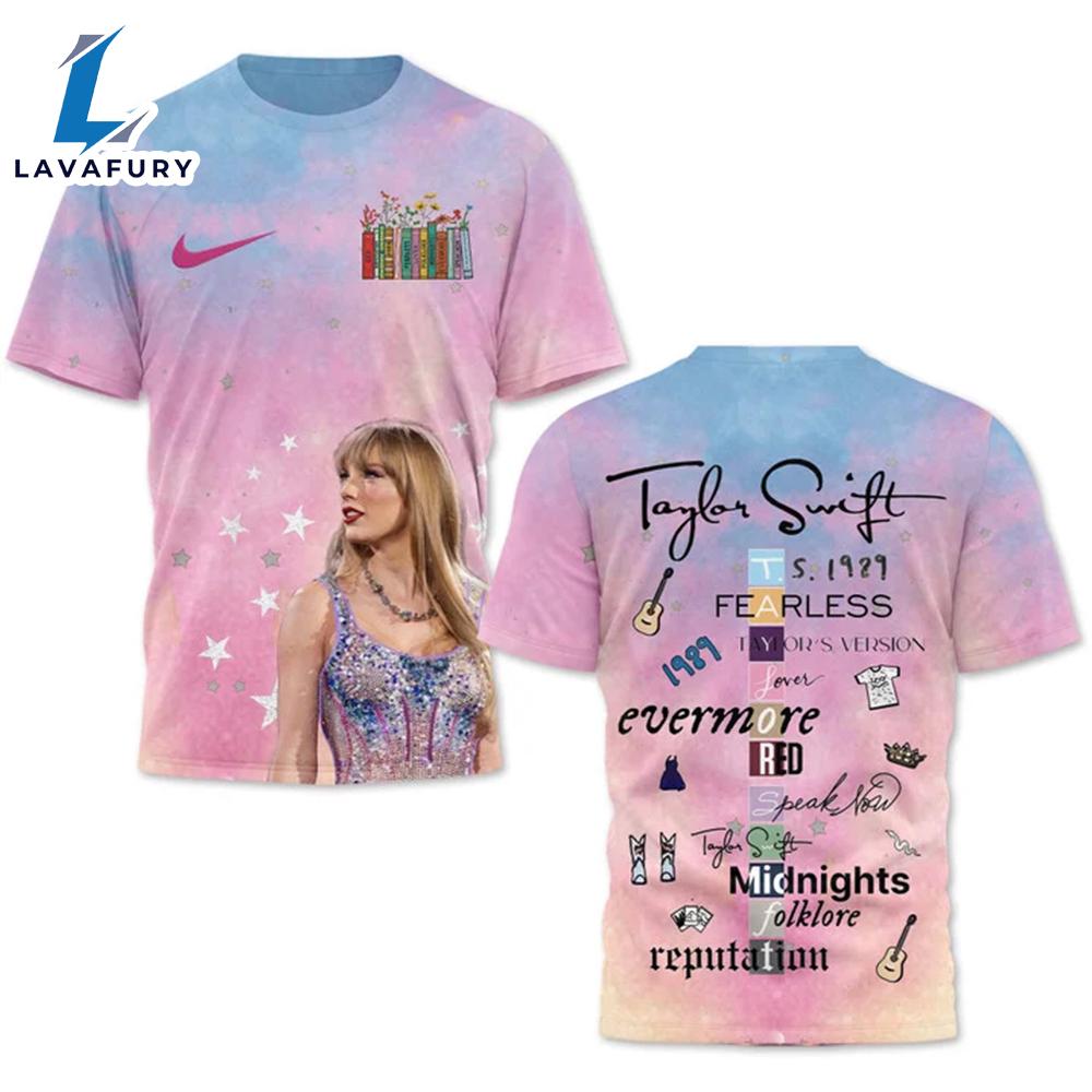 Ts. 1989 To Reputation Pasteltaylor Swift All Over Print Shirts